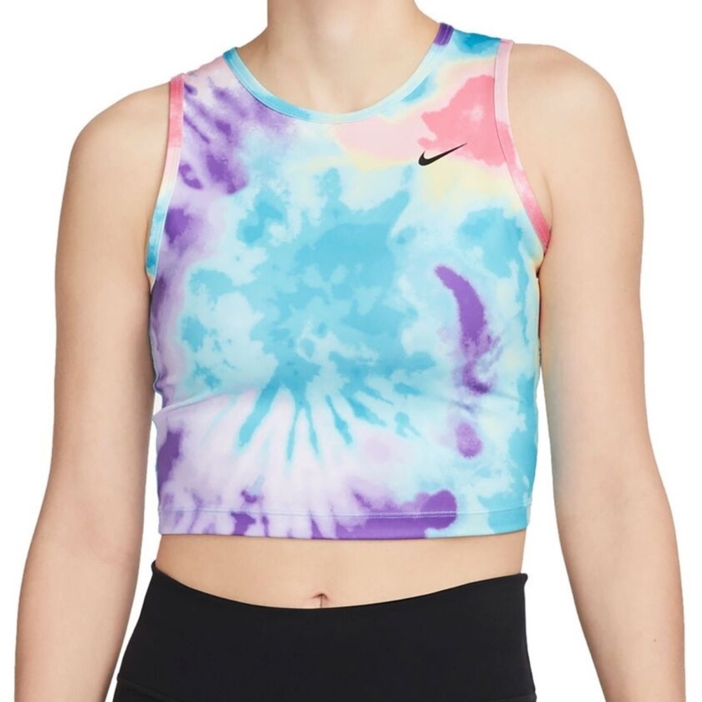 Nike Performance Dri Tie-Dye Crop Top
